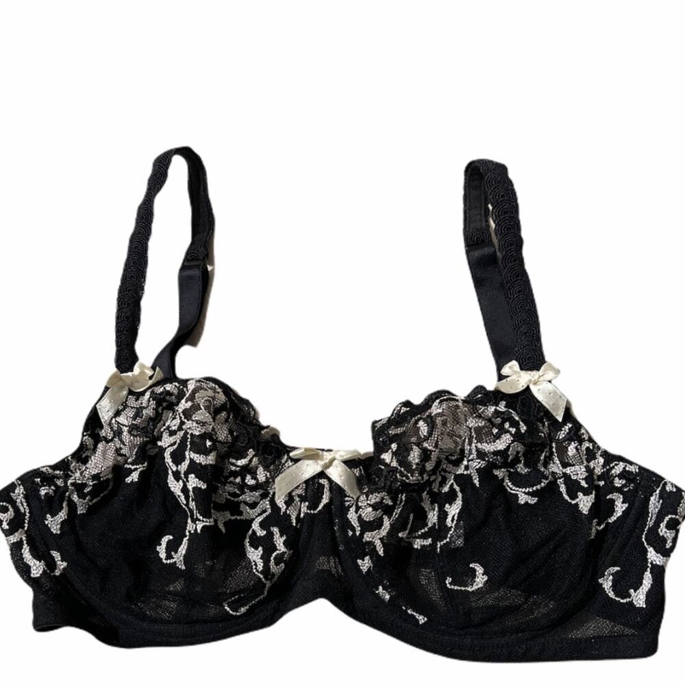 Felina Lingerie Black Bra Style 190187